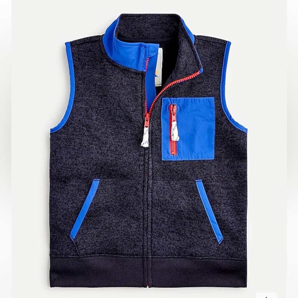 Jcrew Kids Fleece Vest with Pockets